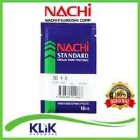 Nachi Mata Bor Besi HSS 4 mm Asli Original