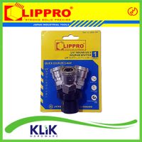 Lippro Quick Coupler Cabang 3 - Sambungan Selang Kompresor