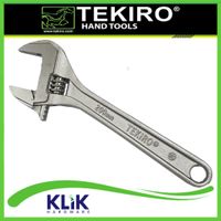 Tekiro Kunci Inggris 8 Inch - Adjustable Wrench Satin Finished