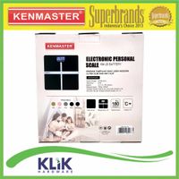 KENMASTER Timbangan Badan Digital + 2 Baterai KM-26 Maksimal 180 Kg