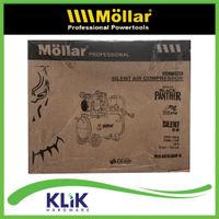 Mollar Kompresor Oil Less Silent 1 HP 50 Liter Oilless 750 Watt 1550BP-R