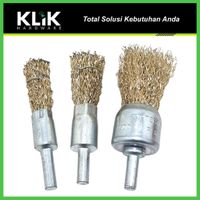 Panaha Sikat Kawat Bor Grinder Gerinda Set 3 Pcs Wire Brush 12 19 24 mm