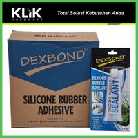 Dexbond Lem Silicone Sealant 70 gram Lem Kaca Aquarium Silikon Bening