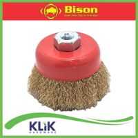 BISON Sikat Mangkok Kawat Gerinda 3" - Wire Cup Brush 3 Inch