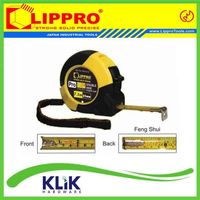 Lippro Roll Meter Fengsui 7.5 meter x 25 mm - Rol Meteran Hongsui Double Side Tape