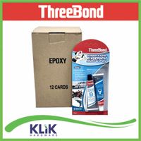 Threebond Lem Besi Epoxy Plastik Rapid Super Steel 5 Menit 35 ml