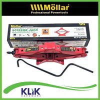 MOLLAR Dongkrak Mobil Jembatan Gunting 1.5 Ton - Scissor Jack Manual Universal