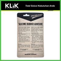 Dexbond Lem Silicone Sealant 30 gram - Lem Kaca Silikon Bening Tube