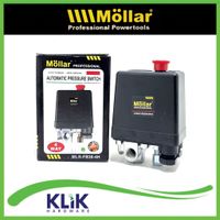 Mollar Otomatis Kompresor 4 Lubang Automatic Pressure Switch 4 Way 1/4 Inch