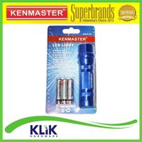 Kenmaster Senter LED Aluminium + Baterai