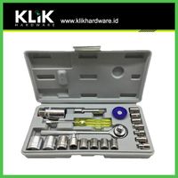 Kunci Shock Sock Sok Set 21 Pcs 4 - 19 mm Motor
