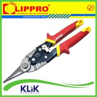 LIPPRO Gunting Seng Holo Serbaguna - Tin Snip 10 Inch Hollow Baja Ringan Heavy Duty 234-10