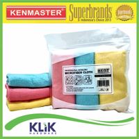 Kenmaster Kent Kain Lap Microfiber Cloths Isi 3 Pcs Kanebo Serbaguna