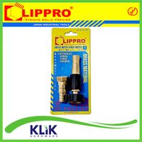 Lippro Semprotan Air Taman Lurus Kuningan - Hose Nozzle Full Brass