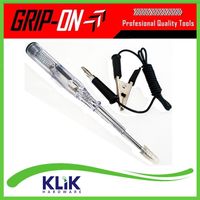 Grip On Obeng Tespen DC Aki Obeng Testpen Kabel Test Pen Accu Voltage Tester