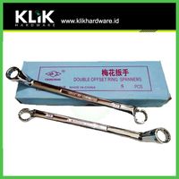 Fukung Kunci Ring 8 x 9 mm 75° - Kunci Stel Klep Motor Chrome Vanadium