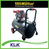 Mollar Kompresor Oil Less Silent 1 HP 50 Liter Oilless 750 Watt 1550BP-R