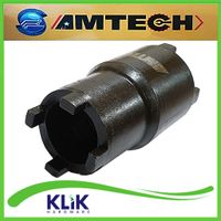 Amtech Kunci Mur Kopling Treker Mahkota - Double Crown Socket 1/2 Inch