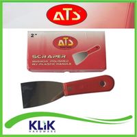 ATS Kape Kapi Skrap Scraper Cat Gagang PVC Pisau Kerok Dempul 2 Inch