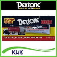Dextone Lem Super Glue Power Glue Instant 808