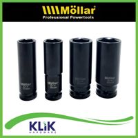 Mollar Deep Impact Socket Shock Sock Sok Panjang 1/2 Inch Eceran Satuan 8 10 12 14 17 19 22 24 mm