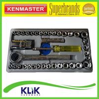Kenmaster Kunci Shock Sock Sok Set 40 Pcs Ukuran 4 - 16 mm