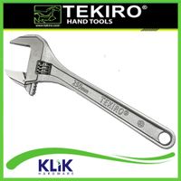 Tekiro Kunci Inggris 10 Inch - Adjustable Wrench Satin Finished