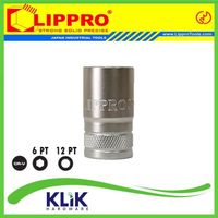 Lippro Mata Sock 1/2 Inch 18 mm 6 PT - Mata Shock Sok Pendek