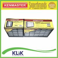 Kenmaster Rak Drawer Kotak 15 25 Susun Laci Tempat Baut Part Komponen Serbaguna