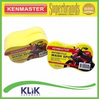 Kenmaster Spons Busa Cuci Motor Mobil Piring Sponge Model Daun Isi 2 Pcs