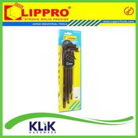 Lippro Kunci L Ballpoint Extra Long Set 9 Pcs - Ukuran Mili