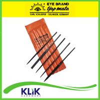 Tjap Mata Solingen Kikir Besi Set 5 Pcs Kikir Sumpit Jarum Instrumen 3 4 5 mm