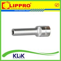 Lippro DEEP Socket 1/2 Inch 14 mm 6 PT - Lippro Mata Sok Panjang