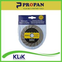 Propan Diamond Grinding Cutting and Polishing Disc 4 Inch x 1 mm