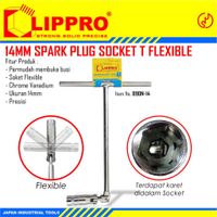 Lippro Kunci Busi Flexible Panjang 14 mm Livina Datsun Avanza Sigra Calya Agya Xmax Bajaj Pulsar Vario 160