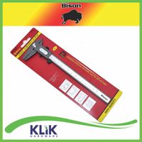 Bison Sigmat Besi Metal Steel 6 Inch Sketmat Jangka Sorong Vernier Caliper