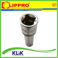 Lippro DEEP Socket 1/2 Inch 14 mm 6 PT - Lippro Mata Sok Panjang