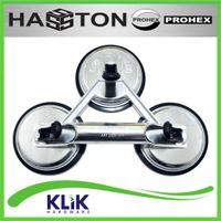 Hasston Prohex Kop Kaca 3 Kaki Gagang Aluminium Glass Suction Plates