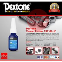 Dextone Thread Locker 10 ml 242 Biru - 271 Merah Lem Baud Baut Mur Trimpot