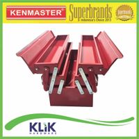 Kenmaster Tool Box Kaleng Besi 3 Susun Kotak Perkakas 5 Tray 53 x 21 x 21 cm