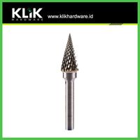 Mata Tuner Bor Porting 3 x 3 mm Type M Pendek - Tungsten Carbide Rotary Files