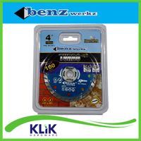 Benz Diamond Wheel Turbo 4 Inch Mata Pisau Potong Keramik Granit Beton Kering Basah