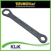 MOLLAR Kunci Tutup Klep Lurus 17 x 24 Buka Blok Mesin - Roda Belakang Motor Matic