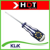 HDT Obeng 2 Way 4 mm Setting Karburator Gagang Karet - Obeng Kurus Radio Bolak Balik 3" x 4 mm