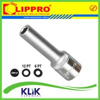 Lippro DEEP Socket 1/2 Inch 21 mm 6 PT - Lippro Mata Sok Panjang