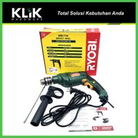 Ryobi Mesin Bor 13 mm Impact Besi Beton Kayu Tembok HID-710 Heavy Duty Variable speed