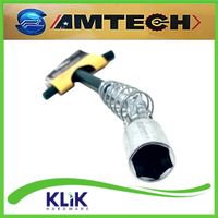Amtech Kunci Sok Busi Flexible T 21 mm RX King Spark Plug Wrench 2 Tak