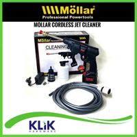 Mollar Cordless Jet Cleaner Mesin Cuci Motor AC Mobil 24 Volt Baterai
