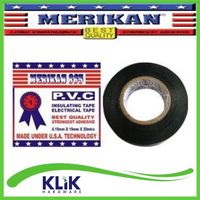 Merikan PVC Electrical Tape Solatip Isolasi Kabel Listrik 20 meter