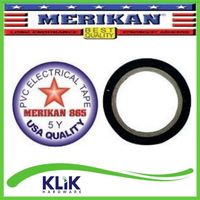 Merikan Isolasi Listrik Kabel 5 Yard x 18 mm - Electrical Tape Tahan Panas